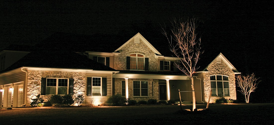 House exterior lighting